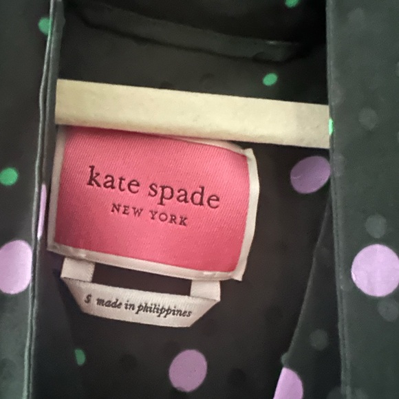 Kate Spade Green Polka Dot Dress Small - Picture 5 of 5